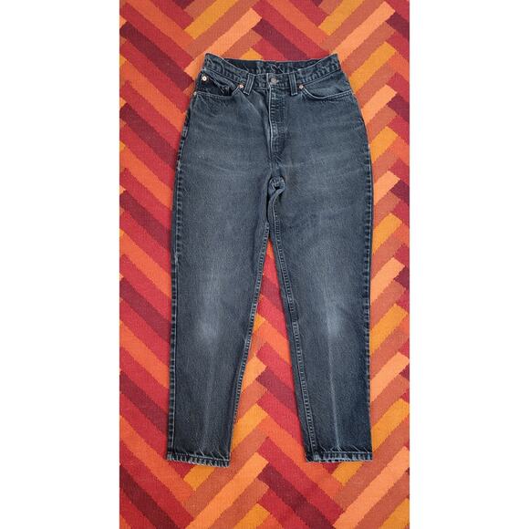 levis Pants - 512 90s Levi's Black, tagged size 11 short